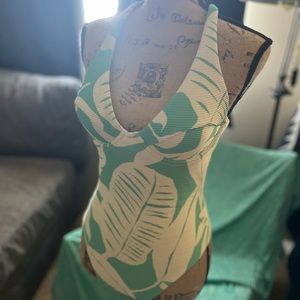 Rip curl cheeky one piece.